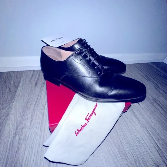 Salvatore Ferragamo Toulouse for sale. Size 9, excellent condition Salvatore Ferragamo E Black Dress Shoes for Men for sale | eBay main image 4